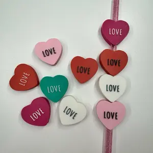 Love Heart Straw topper decor 3D Printed Figure - Original Design customizable