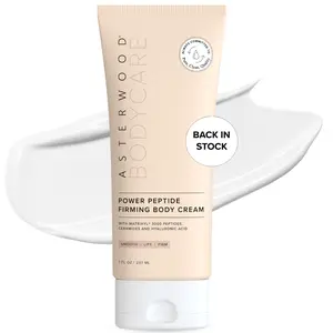 Power Peptide Firming Body Cream | Matrixyl 3000, Ceramides & Hyaluronic Acid | Clinically-Inspired Firming, Lifting & Barrier Repair for Whole Body | Fragrance-Free | 7 Fl Oz