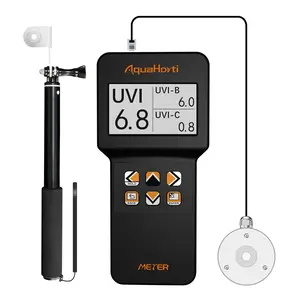 AH-UVCBA Light Meter,Test the UV Index of UVB | UVC,Irradiance Intensity of UVC and UVA.Record the w/m² Distribution of UVC and UVA.