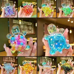 Flowing sand turtle ornament, Home desktop Decoration, Holiday Gifts