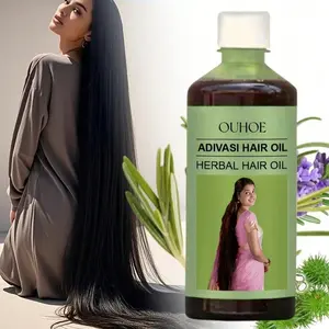 3.38 Fl Oz Thyme Sesame Oil Protective Hair Oil, Rich in Coconut Oil & Moroccan Argan Oil, Scalp Cleansing, Massage Softening, Slightly Coconut Scented