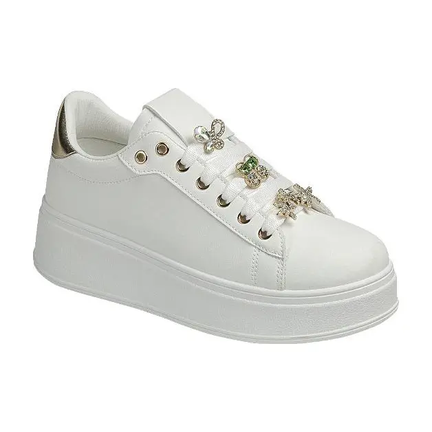 CHARMED Winter White Sneaker - Stylish Design with Comfortable Fit, Ideal for Any Occasion