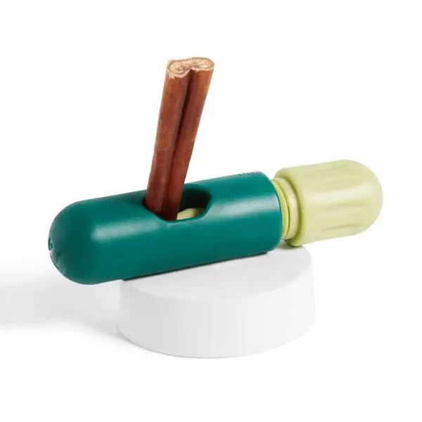 Bully Stick Holder, Anti-Choke Tough Nylon Dog Chews Holder for Long-Lasting & Safe Chewing, Great for Aggressive Chewers
