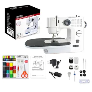Home Sewing Machine Electric, Sewing Quilting Machine, 2 Thread Lockstitch, 39 Built in Stitches, Overlock Function, Button Sewing And Thread Winding, Sewing Accessories, Suitable For Home, School, Daily Sewing, Mother'S Day Gift embroidery  machine