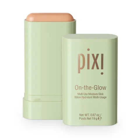 Pixi On-the-Glow Multi-Use Moisturizer Stick with Ginseng, Glycolic Acid - Hydrate Skin, Lock in Moisture, Support Glowup for Radiant Skin