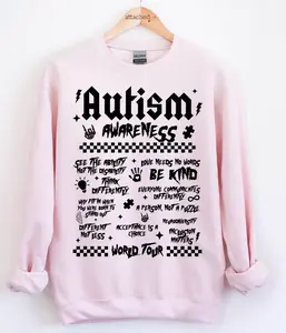 Autism Awareness World Tour Graphic Top