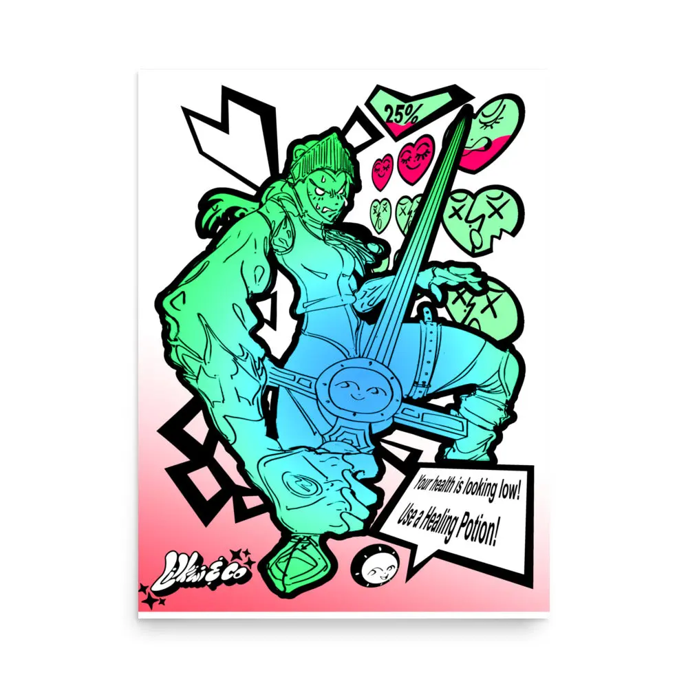 Pear Bear Low Hp Poster