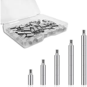 40 PCS Scrapbook Extension Posts & Screws Album Accessories Photo Album Refill