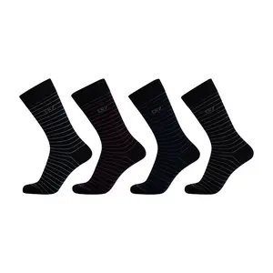 CR7 Men's Cotton Blend 4-Pack Fashion Socks, Gift Box