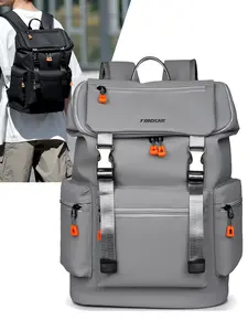 Practical Multi-Functional Waterproof for Men and Women, Large Capacity Genuine Leather, Comfortable Straps, Ideal for Quick Travel and Organization, Durable Backpack