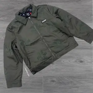 LM Spring Canvas Flocking jacket Olive lmj202 zi