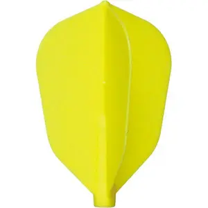 Fit Flight Dart Flights - Super Shape Yellow