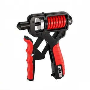 Adjustable Hand Grip Strengthener – Heavy-Duty Steel, 11–363lb Resistance, Ergonomic TPR Handle, Dual Spring Grip Trainer with Digital Counter for Forearm & Hand Exercise