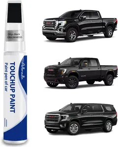 Onyx Black(GBA/WA) Touch Up Paint for GMCExact Match–Chips and Nicks Car Paint Scratch Repair Kit Automotive Paint Pen for Sierra / HD/Acadia/Canyon/Savana/Terrain