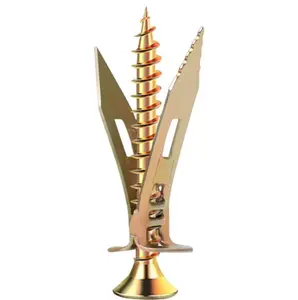 200-Pack Heavy Duty Drywall Anchor Kit: Self-Drilling Screw Anchors for Easy, No-Tool Installation on Hollow Walls Hardware Hardware