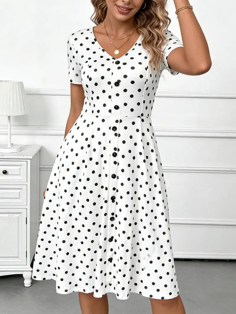 strapless open back dress White 1950s Black Flowers Tie-Up Dress