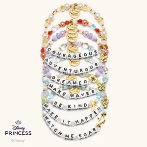 Little Words Project x Disney Princess Beaded Jewelry Bundles for Women