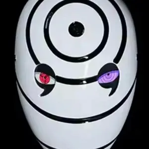 Naruto Shippuden Obito Madara Uchiha Resin Face Mask for Cosplay Halloween Anime Conventions One Size Fits All