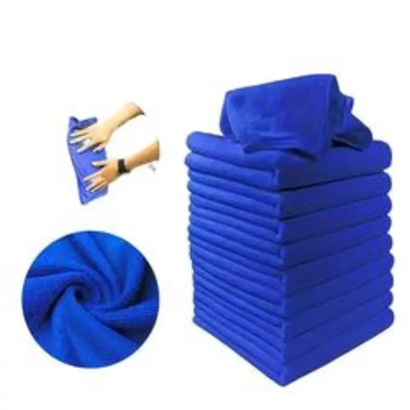 10 Ultrafine Microfiber Car Cleaning Towels, Suitable for Cars and Motorcycles, Glass Cleaning Cloth, Small Home Cleaning Tools, Car Wash Microfiber Towel, Microfiber Cleaning Cloths, Car Wash Supplies