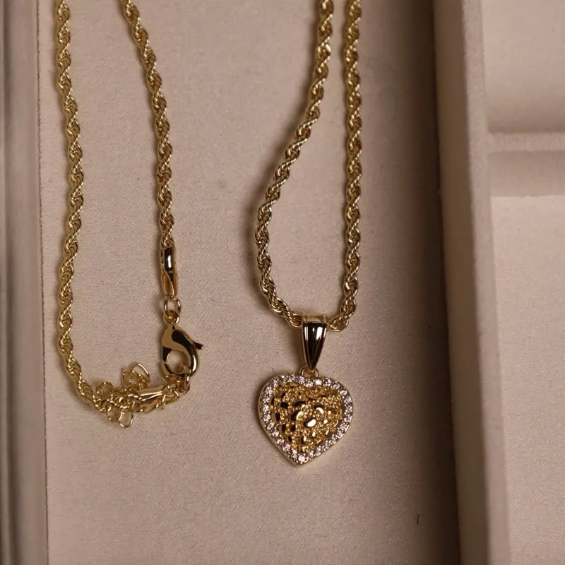 Heart Nugget Necklace