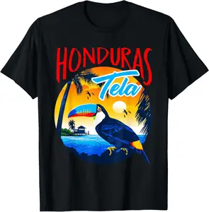 100% Cotton Unisex Honduras Tela T-Shirt