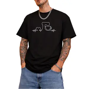 Baking Heartbeat Funny Pastry Baker Baking Gift Unisex T Shirt