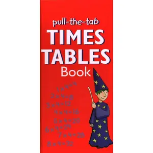 USED-Pull-The-Tab Times Table Book: Interactive Times Tables from 1 to 12 in a Quick Reference Format, Ideal for Home or School by Head, Vivian (Hardcover)