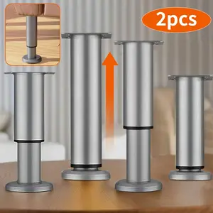 2pcs furniture support legs, adjustable height, table legs furniture legs, used for cabinets, sofas, bed frames, tables