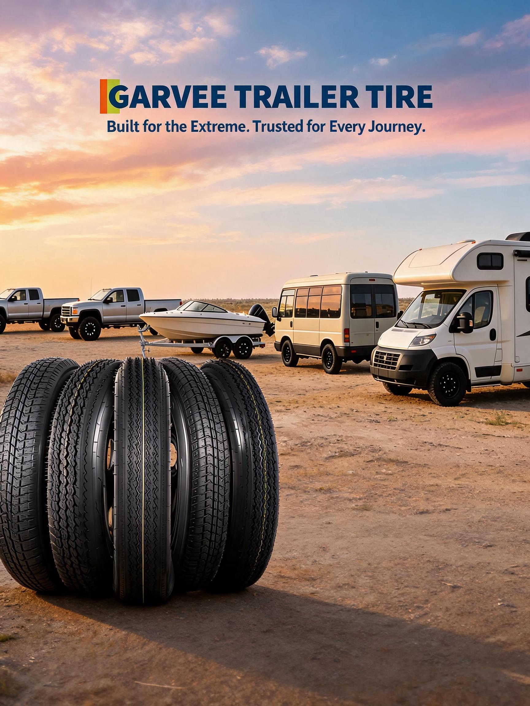 GARVEE New Upgraded 2-Pack ST175/80D13 Trailer Tires with Rims, 5 Lug on 4.5" Bolt Pattern, 2pcs ST175 80D13 6PR, 6-Ply Construction, Bias Ply Design, All-Season, Black 13" Spoke Wheel, Load Range C for Utility Trailers, Heavy Duty, Boat Trailers GARVEE New Upgraded 2-Pack ST175/80D13 Trailer Tires with Rims, 5 Lug on 4.5" Bolt Pattern, 2pcs ST175 80D13 6PR, 6-Ply Construction, Bias Ply Design, All-Season, Black 13" Spoke Wheel, Load Range C for Utility Trailers, Heavy Duty, Boat Trailers