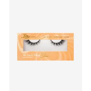 Claire 3D Faux Mink False Eyelashes Full & Fluttery