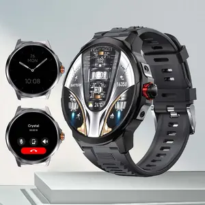 2025 New Super Large Screen 1.95 HD 488*488 Smart Watches, Health Fitness Smartwatch, Business Men Custom Photo Answer Call BT Calling Gift For Man Alarm Clock Health Tracker Step Count 500Mah Outdoors Movement Android&Ios Phone