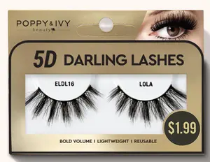 Poppy&Ive 5D Darling Lashes LOLA - Fuller & Natural-looking Eyelashes