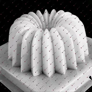 New Accordion Plastic mold, jello, pudding, gelatine mold New Accordion Plastic mold, jello, pudding, gelatine mold