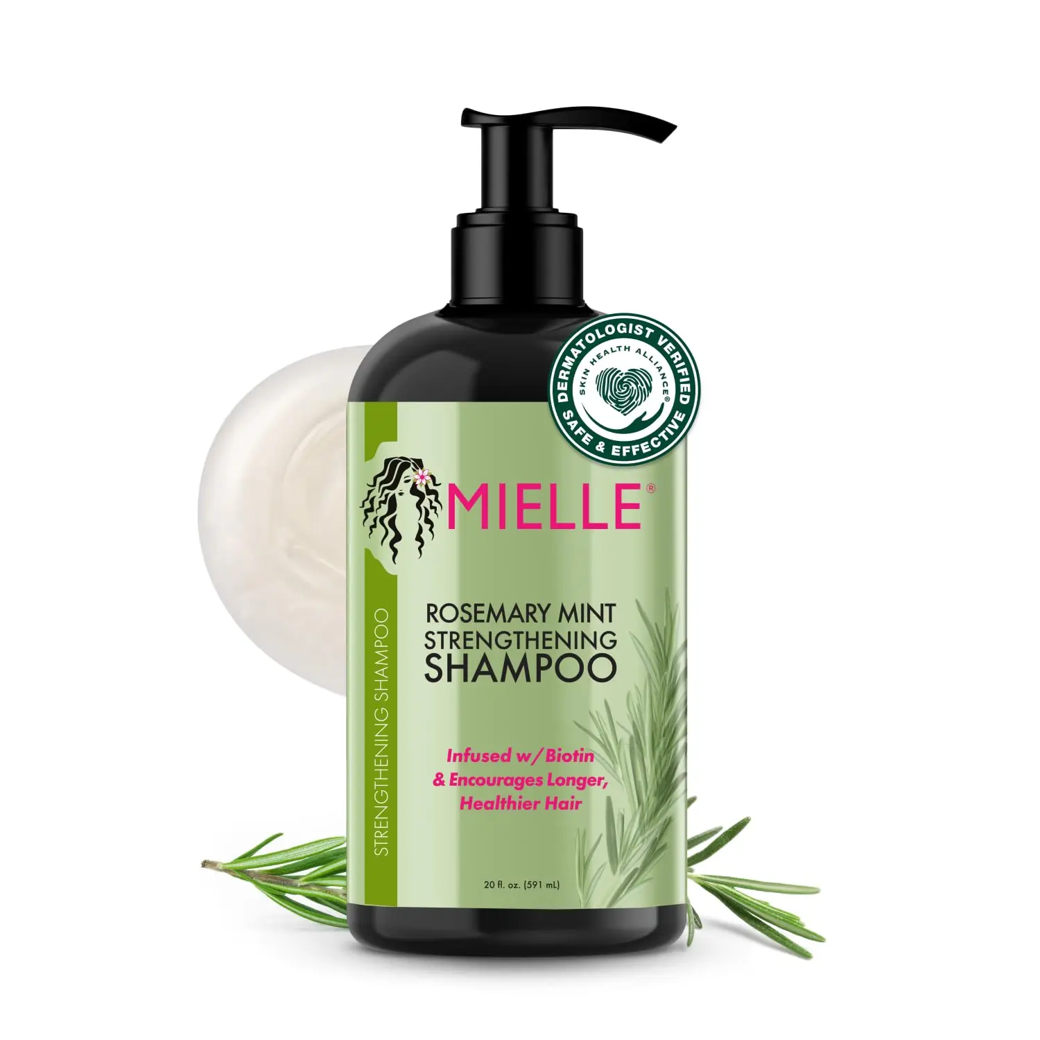Mielle Organics Rosemary Mint Hair Strengthening Biotin Shampoo