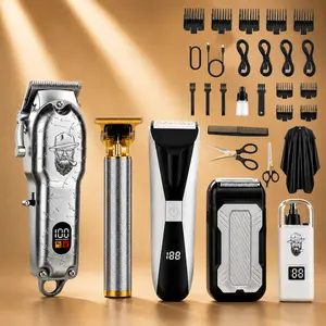 5-in-1 Grooming Kit for Men, LQT Professional Hair Clipper, Beard Trimmer, Nose Trimmer & Shaver outdoorfun