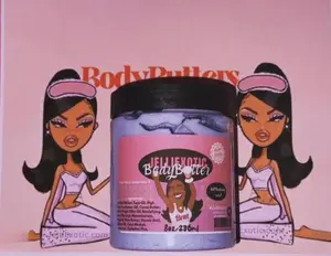 Jellifexotic Cottencandy Scented Body Butter - 200g Luxurious Moisturizer for All Skin Types - Quick Absorption & Long Lasting Hydration