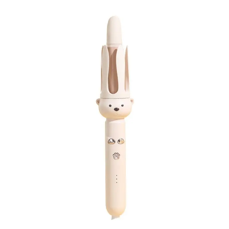 32mm Comt Hair Curler - Fully Automatic Lazy Electric Rotary Curler, Large Non-Damaging Curling Tool for Baby & Maternity Use