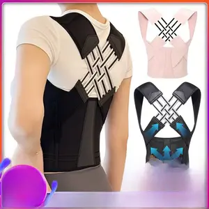 Adult Posture Corrector with Shoulder training Opener and Back Brace Healthcare Tool Support strap