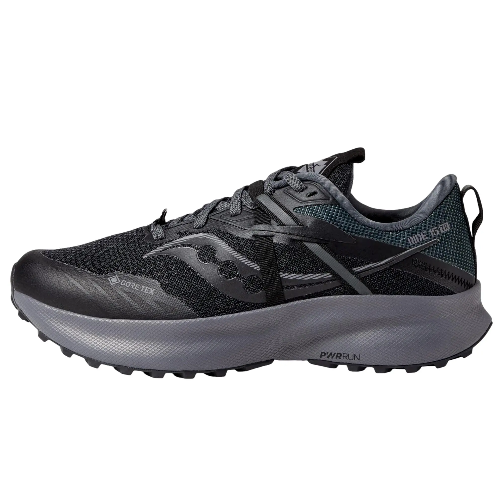 Saucony Ride 15 TR GTX Black / Charcoal  S10799-10 Women's