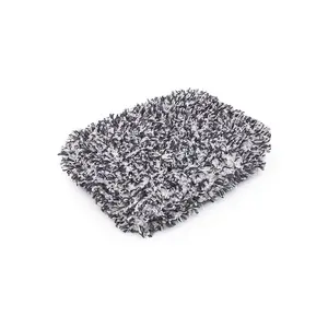 The Rag Company - The Cyclone Ultra Wash Mitt - Microfiber Blend, Twist Loop Interior Liner Ideal for Foam, Soap + Bucket, & Rinseless Washing Methods car cleaning