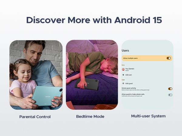 Tab A9 Pro 10" Tablet, Android 16, 20GB RAM, 128GB+2TB, 6580mAh Battery, 5G WiFi, HD Display, Dual Speakers, Face Unlock