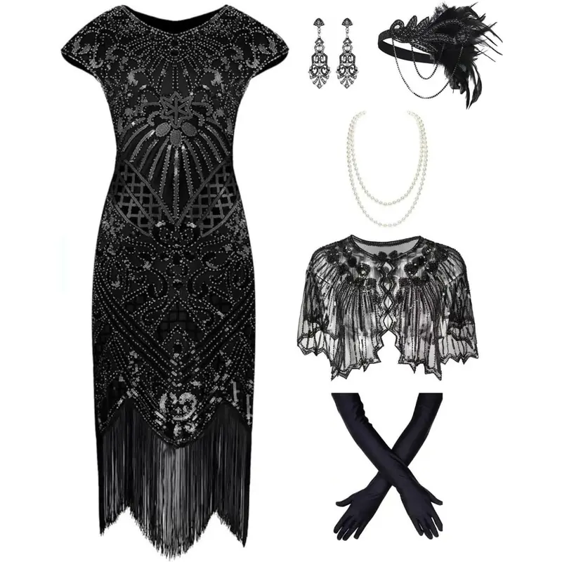 flapper dress - TikTok Shop flapper dress - TikTok Shop