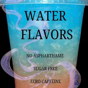 Water flavors, single packet. Perfect for on the go! Sugar free, Zero caffeine, Zero aspharthame, zero calories. waterdrops hydration Caffeine-Free Sugarproof