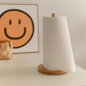 Space-Saving Vertical Paper Towel Holder, Modern Simple Design, Easy Assembly, Ideal for Kitchen Bathroom Office Dining Room, Toilet Paper Holder, Bathroom Accessories