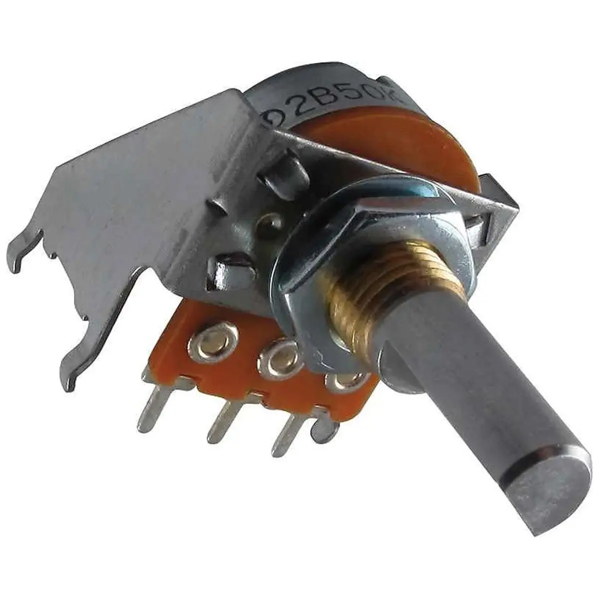 Fender 50K 15A Taper Snap-In-Style Control Potentiometer for Guitars and Bass Amplifiers