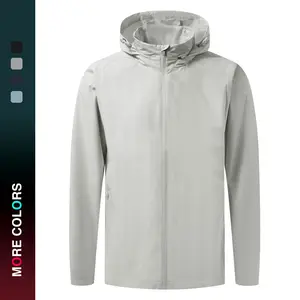 MAELREG Men’s Waterproof Windproof Softshell Jacket Lightweight Packable Hood Hiking Running Outdoor Jacket