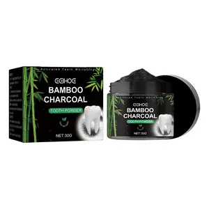 EGHOE Bamboo Charcoal Tooth Powder Removes Stains Fights Tartar Freshens Breath Tasteless Odorless Oral Care Formula Whitening coconut mint Daily teeth whitening whitening strips teeth purple teeth whitening