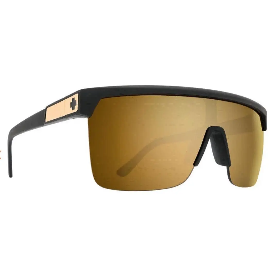 Spy Optic FLYNN 5050 Sunglasses - 25th ANNIVERSARY / Happy Bronze GOLD Mirror Lens