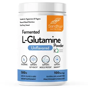 【Sandhus】L-Glutamine GMO Free Gluten Free Dairy Free Fitness Edible