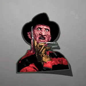 Freddy Sticker - Classic Horror Movie Inspired Matte Vinyl Decal